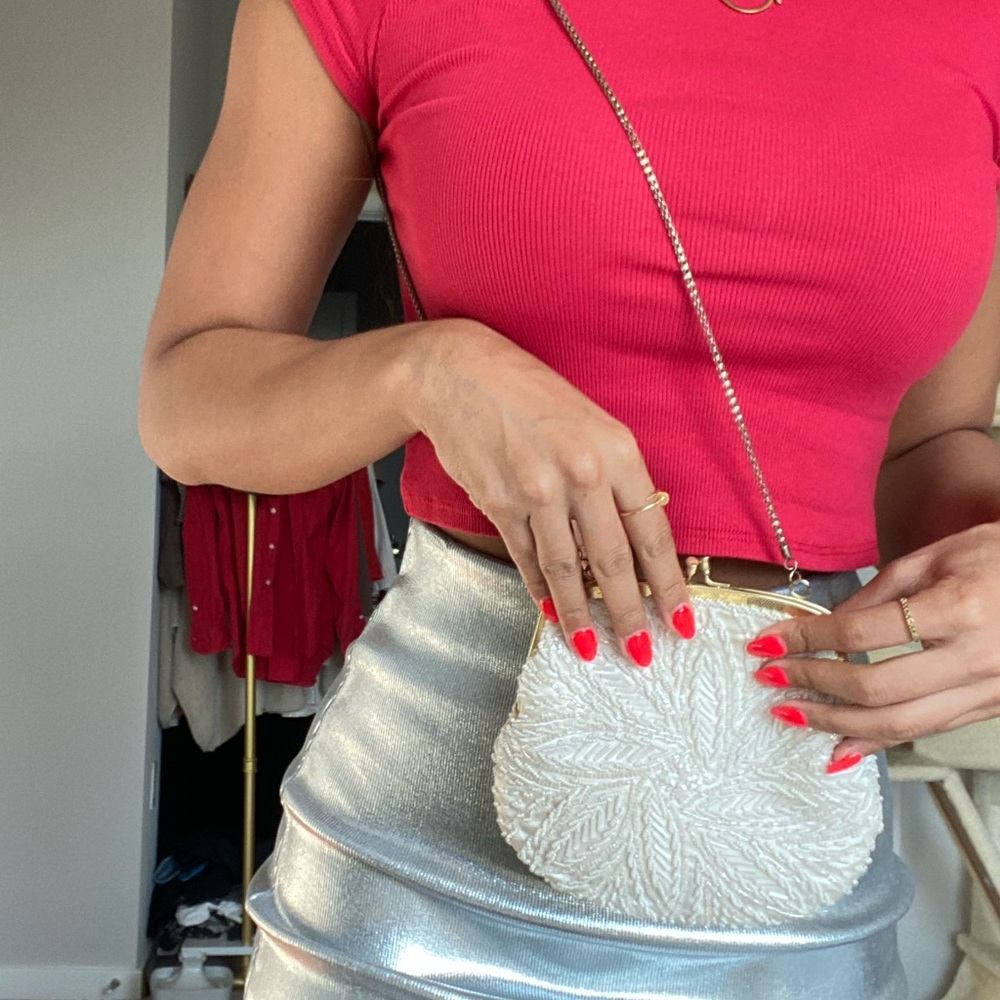 Pearl Vintage Clutch